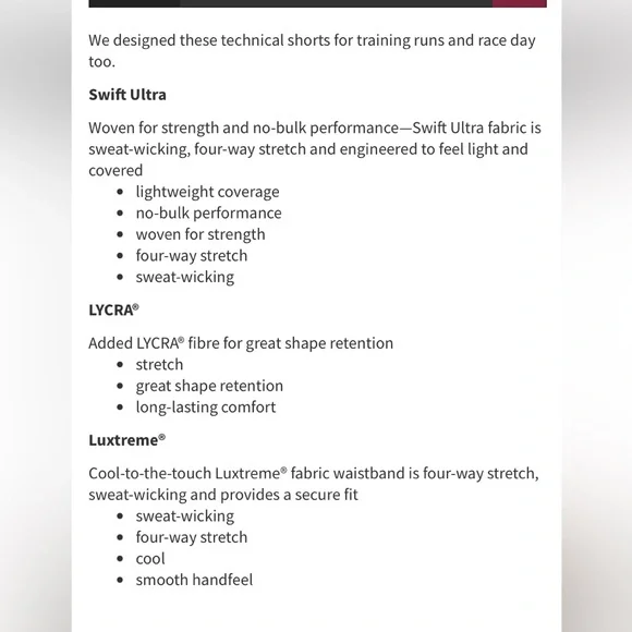 Lululemon Speed Shorts - Picture 6 of 10